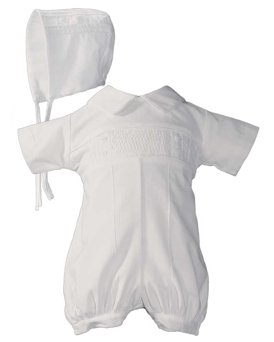cotton baptism outfit boy