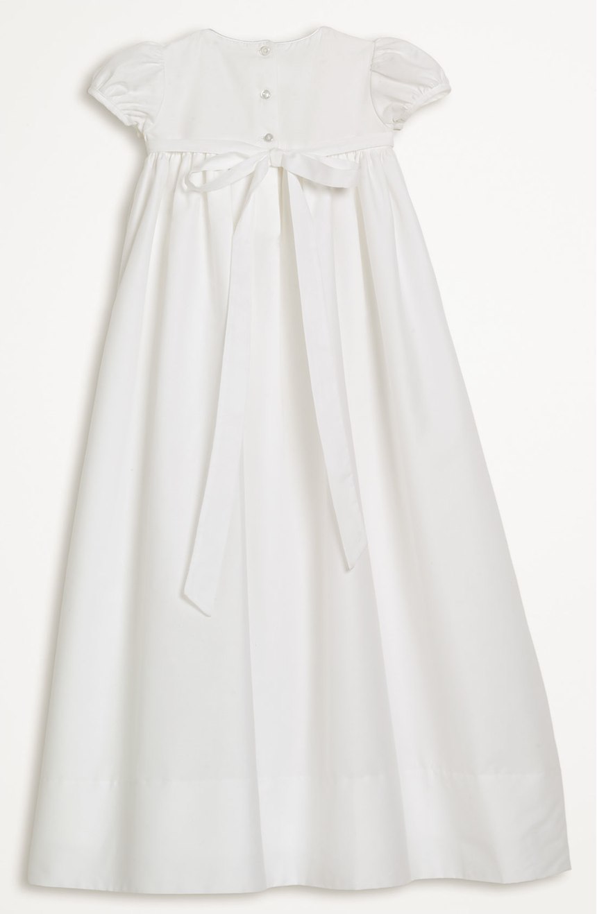 cotton baptism gown