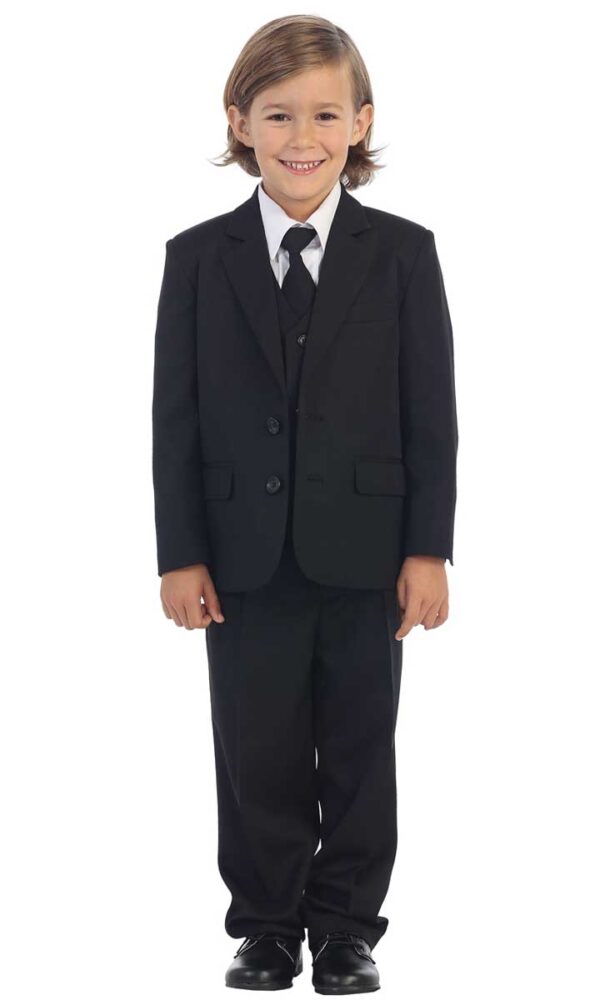 Avery Hill Boys Flat Front Dress Pants with Belt